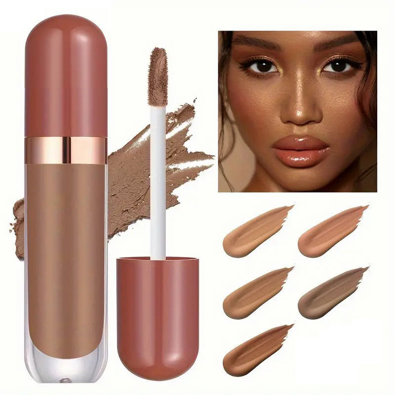 Full Coverage Liquid Foundation & Concealer – Long-Lasting, Waterproof & Flawless Finish